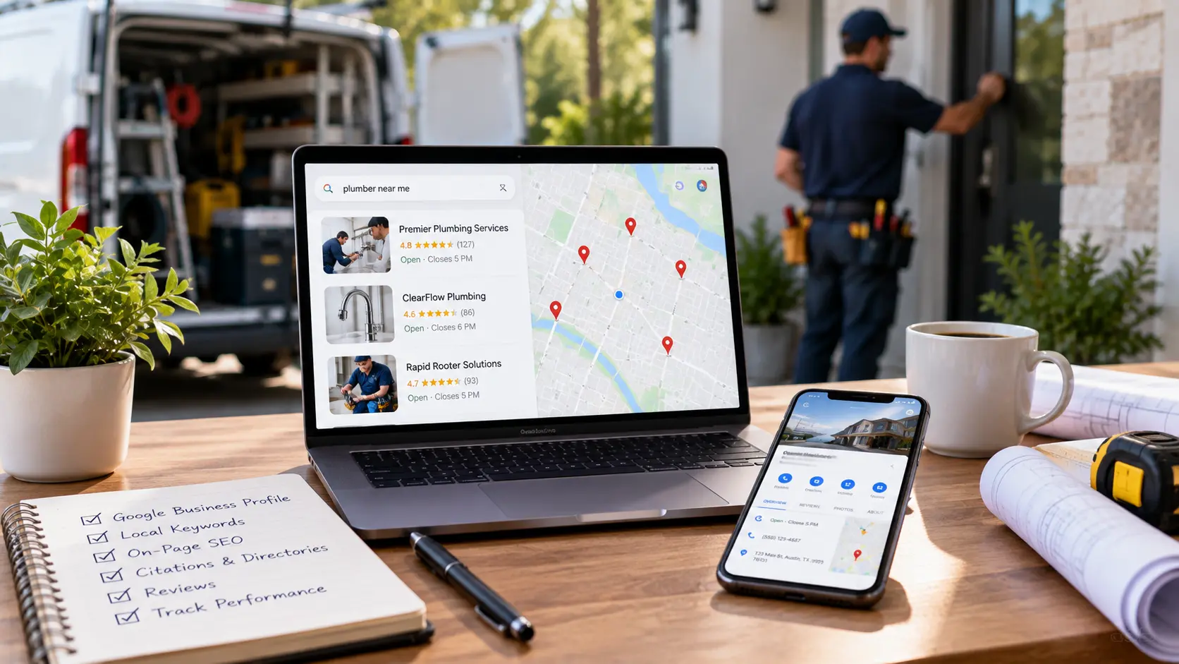 Local SEO for service businesses — a practical playbook